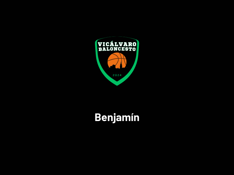 Benjamín | vicalvarobaloncesto.com