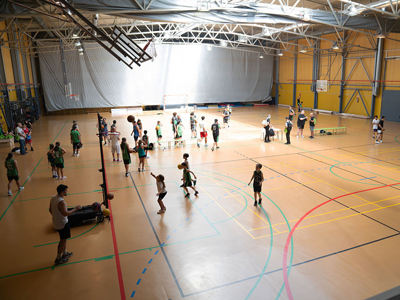 Torneo Verano del Club Vicálvaro Baloncesto en el Polideportivo Margot Moles