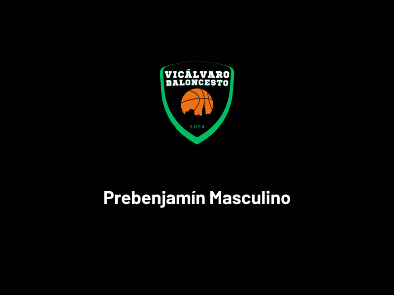 Prebenjamín Masculino | vicalvarobaloncesto.com